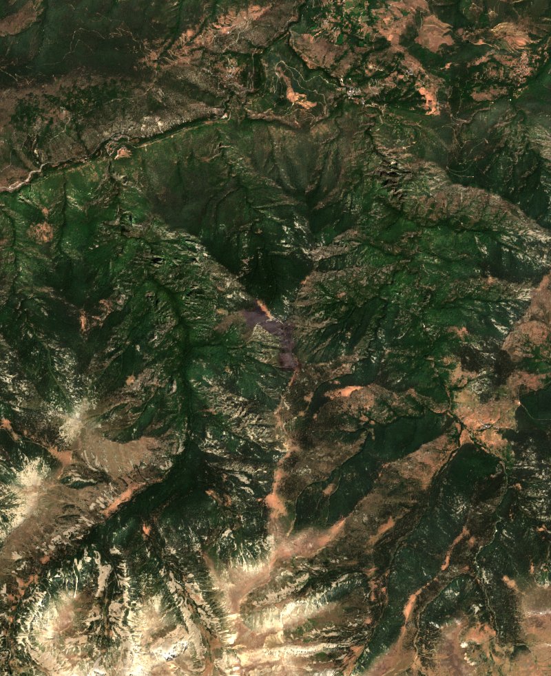 Nyer von Sentinel-2 erfasst am 30. Juli