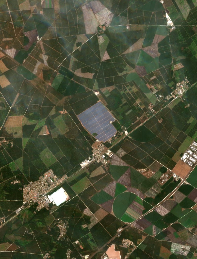 Audenge seen by Sentinel-2 on 11 July